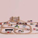 Paddington Wooden Train Set 75 pcs