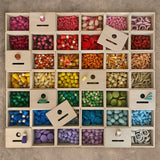 Mandala Raindrops 36 pcs (Blues)