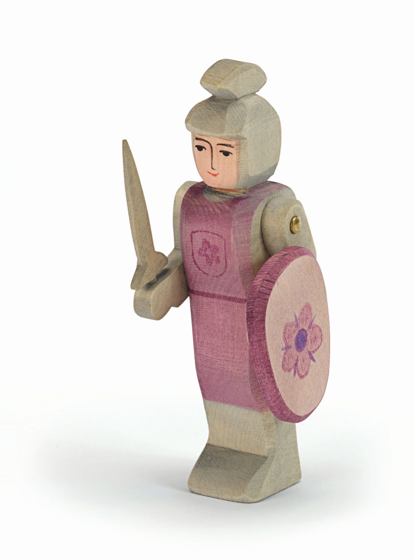 Knight standing red (including sword & shield) - Ostheimer