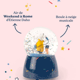 Puce & Pilou - Musical Snow Globe