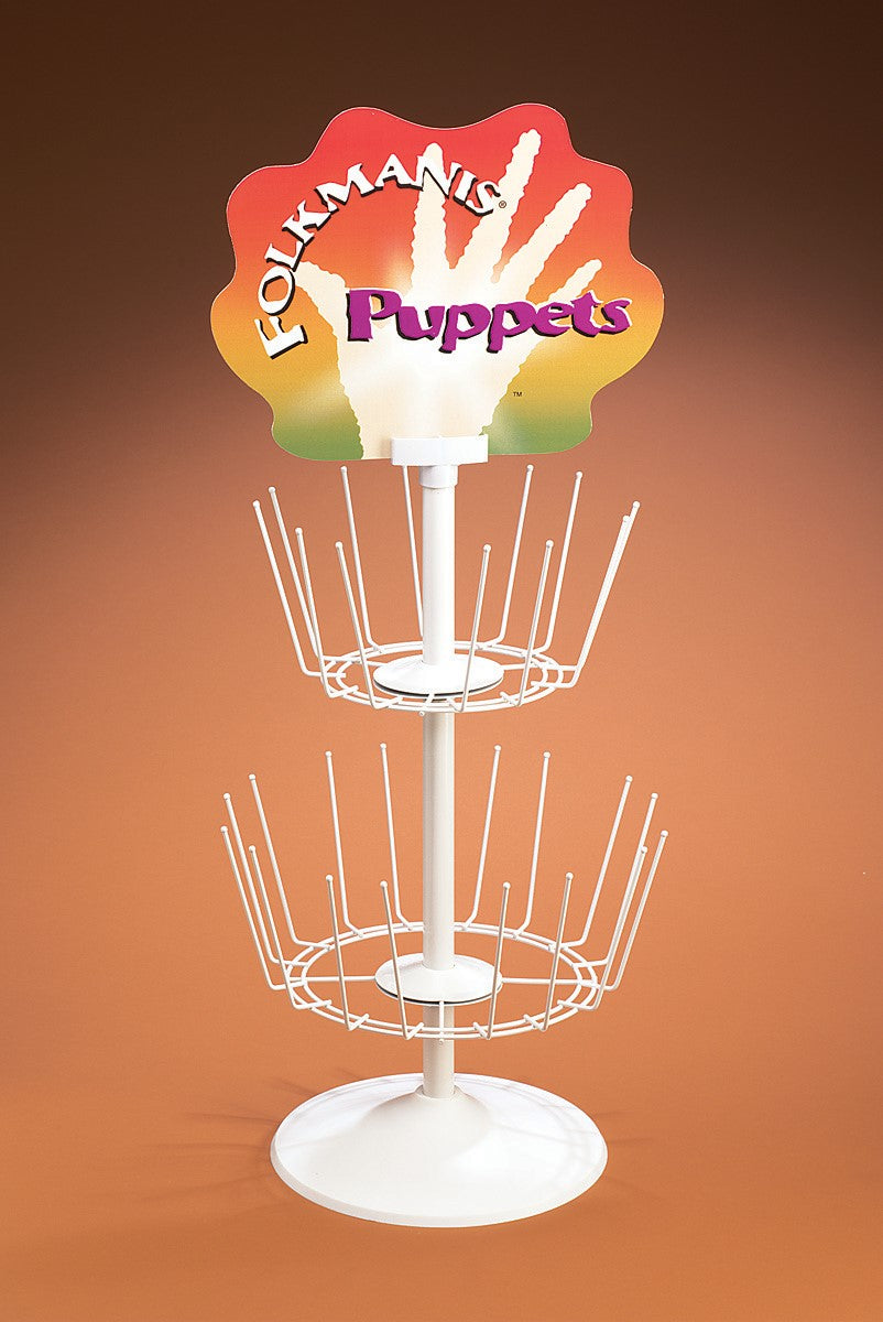 Puppet Display Rack - Metal Counter Spinner