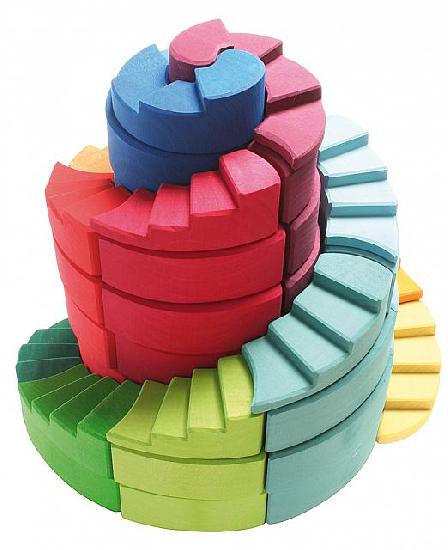 Learning - Counter Rotating Stepped Spiral