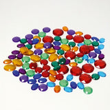 Acrylic Glitter Stones, SMALL