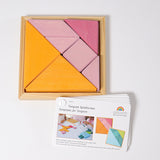 Learning - Tangram, Orange-Pink incl. Templates