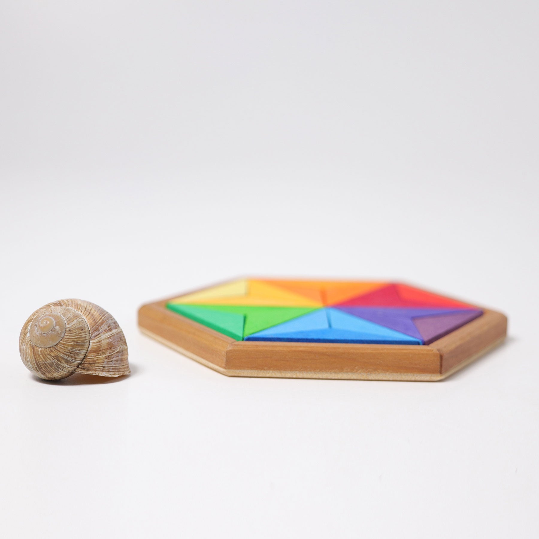 Mini Puzzle Complementary Colours Star