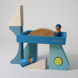 Building Set Creative Puzzle, Boat BLUE