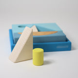 Building Set Creative Puzzle, Boat BLUE