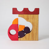 Building Set Creative Puzzle, Car RED