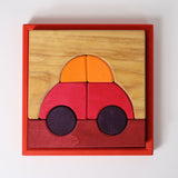 Building Set Creative Puzzle, Car RED