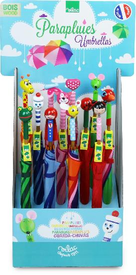 Umbrellas (24 assorted) with DISPLAYER