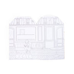 Parisiennes - Colouring Book with Stickers