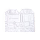 Parisiennes - Colouring Book with Stickers