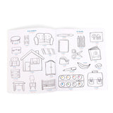 Popipop - Colour-in Sticker Book