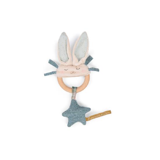 Petite Ecole de Danse - Rabbit Wooden Ring Rattle