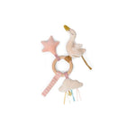 Petite Ecole de Danse - Swan Wooden Ring Rattle