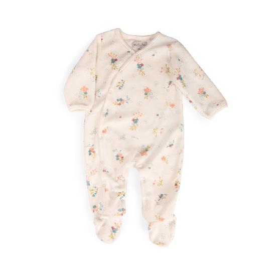 Petite Ecole de Danse - Floral Sleepsuit 12 mnth
