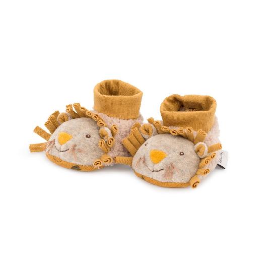 Sous Mon Baobab - Lion Slippers 0-6mnth