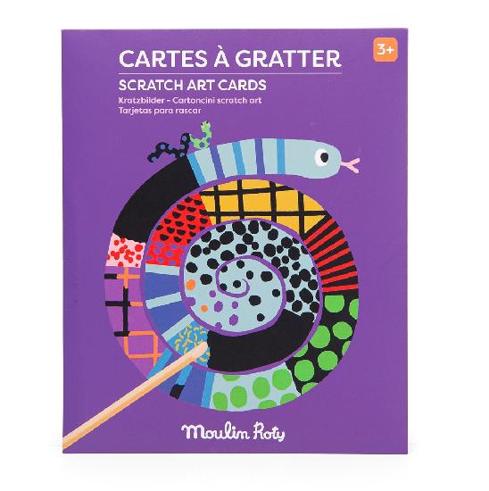 Les Toupitis - Scratch Art Cards