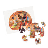 Les Minouchkas - 4 Mini Puzzles A Perfect Day