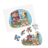 Les Minouchkas - 4 Mini Puzzles A Perfect Day