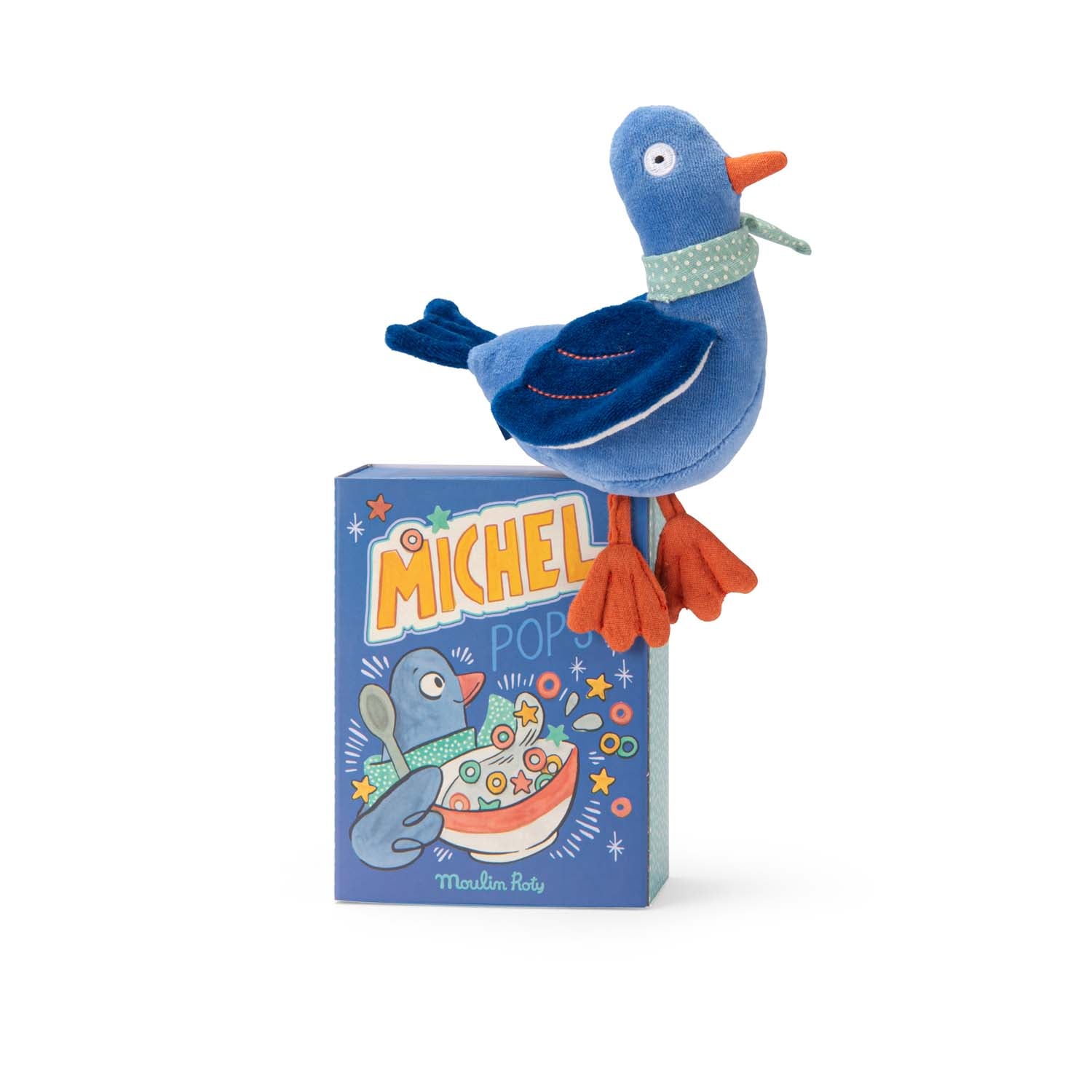 Puce & Pilou - Pigeon Rattle Soft Toy