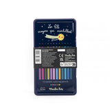 Les Cometes Filantes - 12 Metallic Colouring Pencils