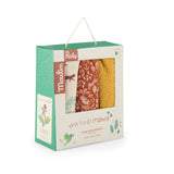 La Foret Mawa - Set of 3 Muslin Squares