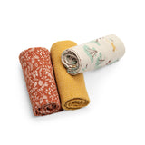 La Foret Mawa - Set of 3 Muslin Squares