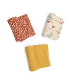 La Foret Mawa - Set of 3 Muslin Squares