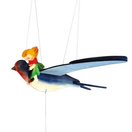 Mobile Fairy Child With Swallow