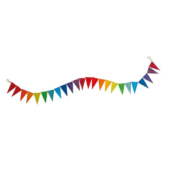 Pennant Banner - Rainbow 24 pcs