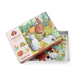 Le Jardinier - Garden Animals Mini Puzzles 4x12pcs