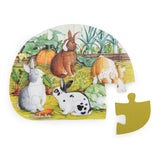 Le Jardinier - Garden Animals Mini Puzzles 4x12pcs