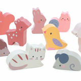 Wooden Musical Animals by Sarah Betz