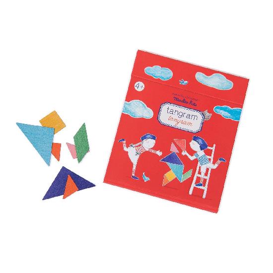 Aujourd Hui Cest Mercredi - Magnetic Tangram