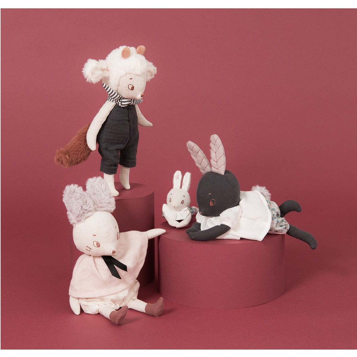 Apres la Pluie - Brume the Mouse Soft Toy (28cm)