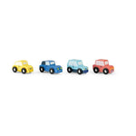 Avenue Du Moulin - Set of 4 Wooden Cars