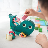 Ingela P. Arrhenius - Stacking Equilibrist game, whale