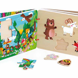 Wooden Puzzle Book, Adventures by Sophia Touliatou
