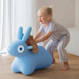 Hoppi - Bouncing Bunny Blue