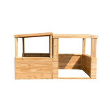 Cedar Playhouse Extension / 3-sided Pavilion