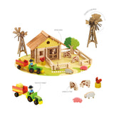 Log My Wooden Farm 145 pcs