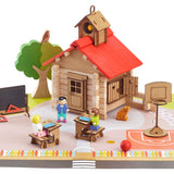 Log Village School 125 pcs