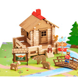Log Wildlife Park 125 pcs