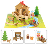 Log Wildlife Park 125 pcs