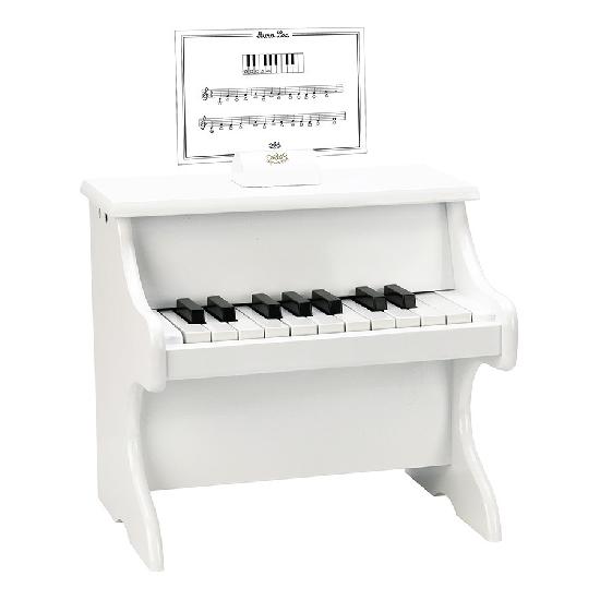 Music - Piano with scores, White