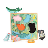 Michelle Carlslund - Touch and Feel Puzzle, Jungle