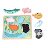 Michelle Carlslund - Touch and Feel Puzzle, Jungle