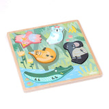 Michelle Carlslund - Touch and Feel Puzzle, Jungle