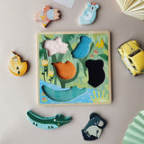 Michelle Carlslund - Touch and Feel Puzzle, Jungle